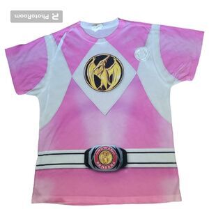 LOGOVISION PINK POWER RANGER TEE - Y M